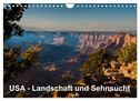 USA ¿ Landschaft und Sehnsucht (Wandkalender 2024 DIN A4 quer), CALVENDO Monatskalender