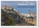 Andalusien 2024 (Tischkalender 2024 DIN A5 quer), CALVENDO Monatskalender