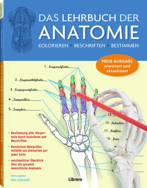 Albertine, Kurt H.. Das Lehrbuch der Anatomie - Kolorieren Beschriften Bestimmen. Librero b.v., 2016.