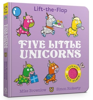 Brownlow, Mike. Five Little Unicorns - Lift-the-Flap. Yen Press, 2026.