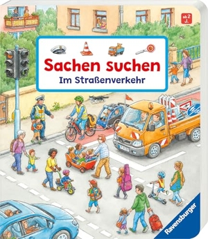 Gernhäuser, Susanne. Sachen suchen - Im Straßenverkehr. Ravensburger Verlag, 2023.