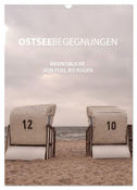 OstseeBegegnungen (Wandkalender 2025 DIN A3 hoch), CALVENDO Monatskalender