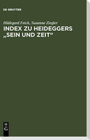 Index zu Heideggers "Sein und Zeit"