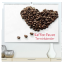 Kaffee-Pause Terminkalender Schweizer Kalendarium (hochwertiger Premium Wandkalender 2025 DIN A2 quer), Kunstdruck in Hochglanz