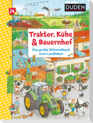 Traktor, Kühe & Bauernhof: Das große Wimmelbuch vom Landleben