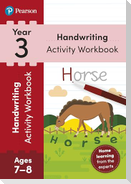 Pearson Learn at Home Handwriting Activity Workbook Year 3