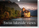 Swiss lakeside views (Wall Calendar 2022 DIN A4 Landscape)