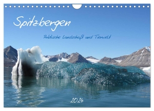 Schlögl, Brigitte. Spitzbergen (Wandkalender 2024 DIN A4 quer), CALVENDO Monatskalender - Arktische Landschaft und Tierwelt in 13 Bildern. Calvendo Verlag, 2023.