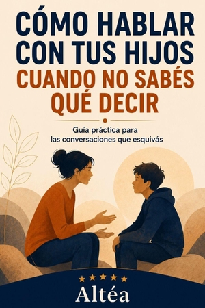 Altéa. CÓMO HABLAR CON TUS HIJOS CUANDO NO SABÉS QUÉ DECIR - Guía práctica para las conversaciones que esquivás. Independently published, 2026.