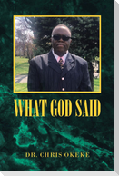 What God Said