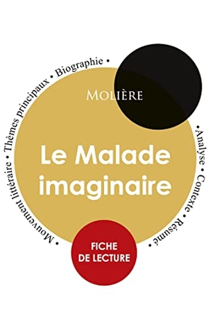 Molière. Fiche de lecture Le Malade imaginaire (Étude intégrale). Paideia éducation, 2023.