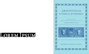 Rowe, Christopher. Aristotle's Eudemian Ethics. Oxford University Press, 2023.