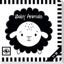 Baby Animals: Kontrastbuch für Babys mit Öffnungen · kontrastreiche Bilder angepasst an Babyaugen · Schwarz Weiß Buch für Neugeborene · Mein erstes Bilderbuch · Montessori Buch