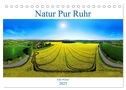 Natur Pur Ruhr (Tischkalender 2025 DIN A5 quer), CALVENDO Monatskalender