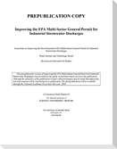Improving the EPA Multi-Sector General Permit for Industrial Stormwater Discharges