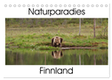 Naturparadies Finnland (Tischkalender 2024 DIN A5 quer), CALVENDO Monatskalender