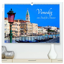 Venedig - eine Stadt für Träumer (hochwertiger Premium Wandkalender 2025 DIN A2 quer), Kunstdruck in Hochglanz