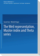 The Weil representation, Maslov index and Theta series