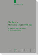 Matthew's Messianic Shepherd-King