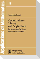 Optimization¿Theory and Applications