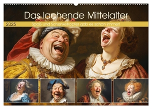 Hurley, Rose. Das lachende Mittelalter. Spaß und Schenkelkopfer gab es schon immer! (Wandkalender 2025 DIN A2 quer), CALVENDO Monatskalender - Wenn das Mittelalter lacht, wird Geschichte zu einem Comedy-Spektakel!. Calvendo, 2024.