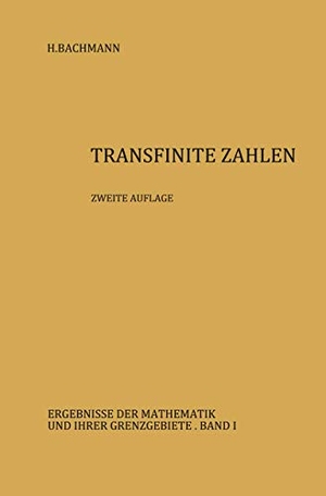 Bachmann, Heinz. Transfinite Zahlen. Springer Berlin Heidelberg, 2012.