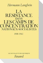 La Résistance dans les camps de concentration nationaux-socialistes