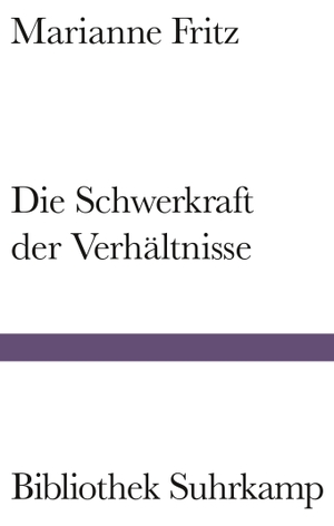 Fritz, Marianne. Die Schwerkraft der Verhältnisse - Roman. Suhrkamp Verlag AG, 2023.