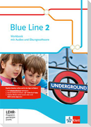 Blue Line 2. Workbook mit Audio-CD und Übungssoftware 6. Schuljahr