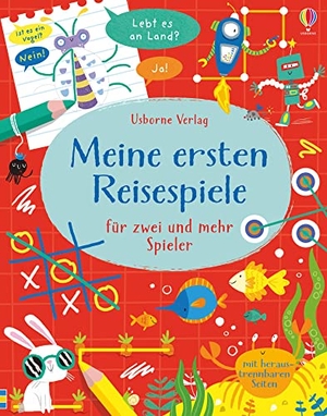 Robson, Kirsteen. Meine ersten Reisespiele - für zwei und mehr Spieler. Usborne Verlag, 2020.