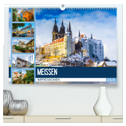 Meißen Impressionen (hochwertiger Premium Wandkalender 2025 DIN A2 quer), Kunstdruck in Hochglanz