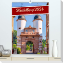 Heidelberg 2024 - Sehnsucht nach Heidelberg - 12 Monate voller Erinnerungen (hochwertiger Premium Wandkalender 2024 DIN A2 hoch), Kunstdruck in Hochglanz