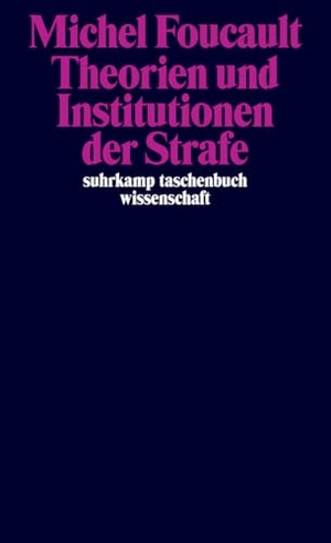 Foucault, Michel. Theorien und Institutionen der Strafe - Vorlesungen am Collège de France 1971-1972. Suhrkamp Verlag, 2026.