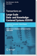Transactions on Large-Scale Data- and Knowledge-Centered Systems XXXVIII