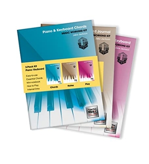Jackson, Jake. 3-Book Music Working Kit for Piano & Keyboard. Flame Tree Publishing, 2020.