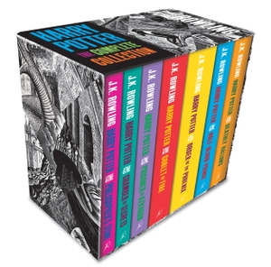 Rowling, Joanne K.. Harry Potter Boxed Set: The Complete Collection (Adult Paperback) - Contains: Philosopher's Stone / Chamber of Secrets / Prisoner of Azkaban / Goblet of Fire / Order of the Phoenix / Half-Blood Prince / Deathly Hollows. Bloomsbury UK, 2018.