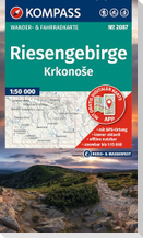 KOMPASS Wanderkarte 2087 Riesengebirge, Krkonose 1:50.000