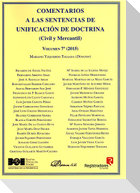 Comentarios a las sentencias de unificación de doctrina : civil y mercantil 7, 2015