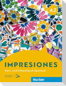 Impresiones A2. Kurs- und Arbeitsbuch plus interaktive Version