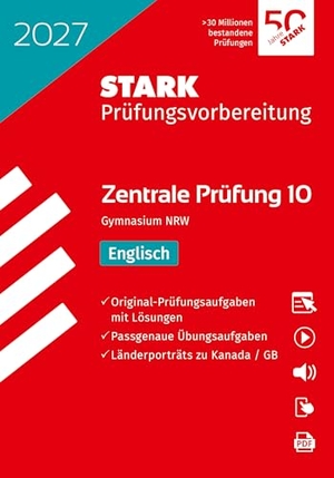 STARK Englisch 10. Klasse - Zentrale Prüfung (ZP10) Gymnasium 2027 NRW - Prüfungsvorbereitung. Stark Verlag GmbH, 2026.