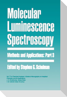 Molecular Luminescence Spectroscopy P3