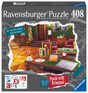 Ravensburger Puzzle X Crime - Ein mörderischer Geburtstag - 406 Teile Puzzle-Krimispiel für 1-4 Spieler
