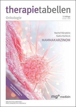 therapietabellen Mammakarzinom (3. Auflage). mgo fachverlage, 2026.