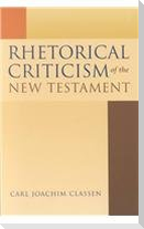 Rhetorical Criticism of the New Testament