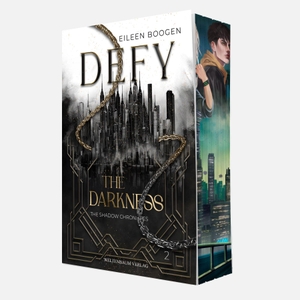 Boogen, Eileen. The Shadow Chronicles - Defy the Darkness | Band 2 der Cyberpunk-Dark-Romantasy-Reihe. Weltenbaum Verlag, 2026.