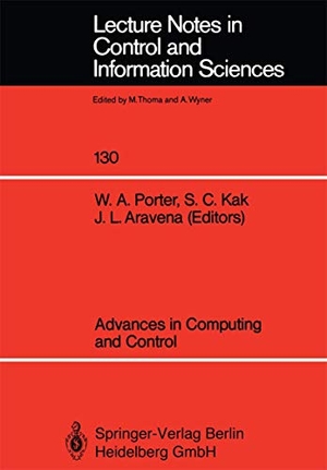 Porter, William A. / Jorge L. Aravena et al (Hrsg.). Advances in Computing and Control. Springer Berlin Heidelberg, 1989.
