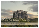 Die Sächsische Schweiz / Faszination Sandsteingebirge (Tischkalender 2024 DIN A5 quer), CALVENDO Monatskalender