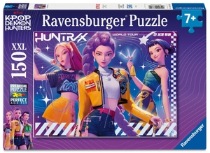 Kinderpuzzle 150 XXL Teile - KPop Demon Hunters - Huntr/x World Tour. Ravensburger Spieleverlag, 2026.