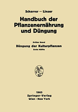 Atanasiu, N. / Forchthammer, Diplomgärtnerin Liselotte et al. Düngung der Kulturpflanzen - Erste Hälfte. Springer Vienna, 2012.