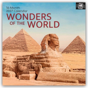 Gifted Stationery Co. Ltd. Wonders of the World - Wunder der Welt 2027 - 16-Monatskalender - Original Gifted Stationery-Kalender [Mehrsprachig] [Kalender]. Browntrout Verlags GmbH, 2026.